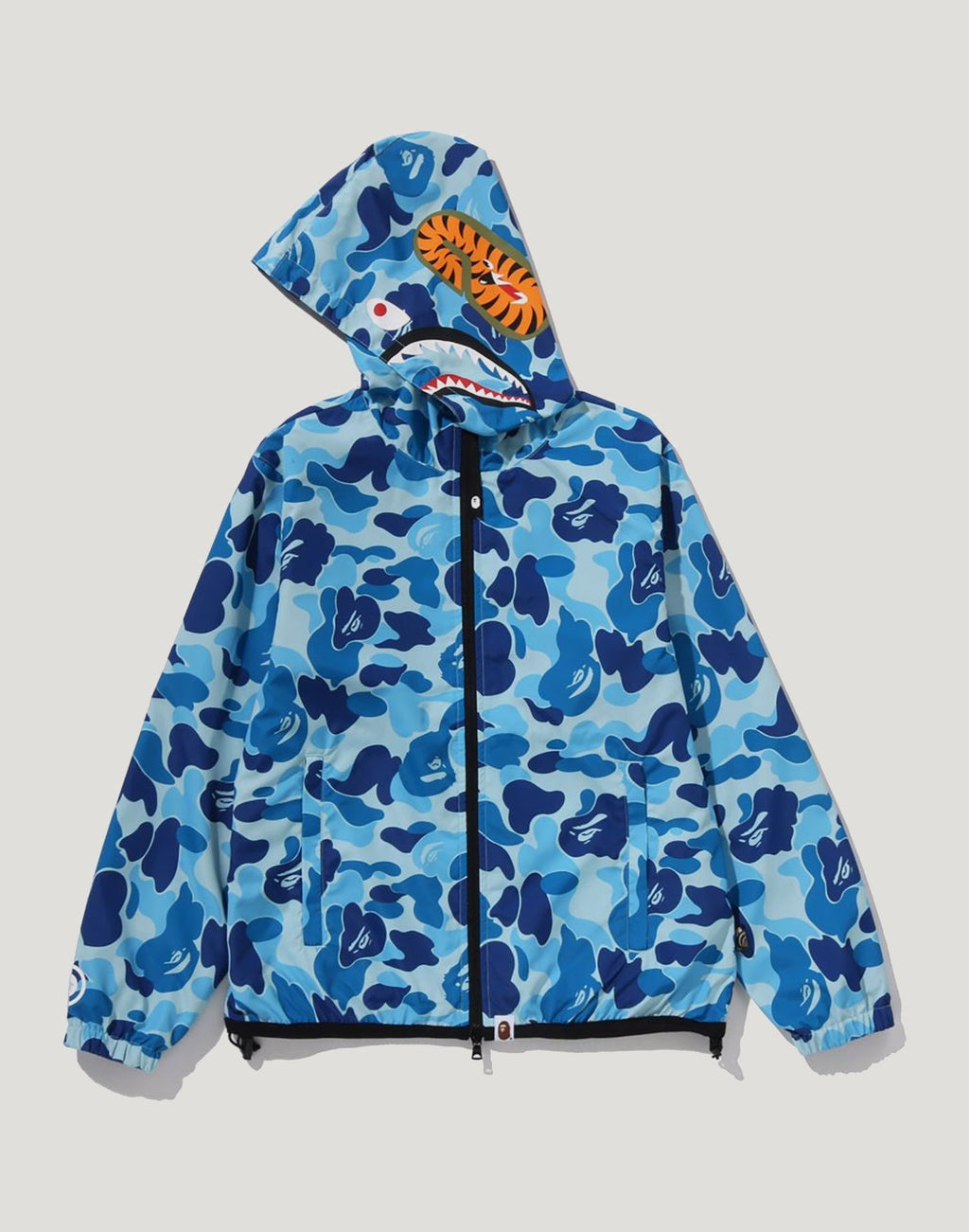 ABC CAMO SHARK HOODIE JACKET LADIES