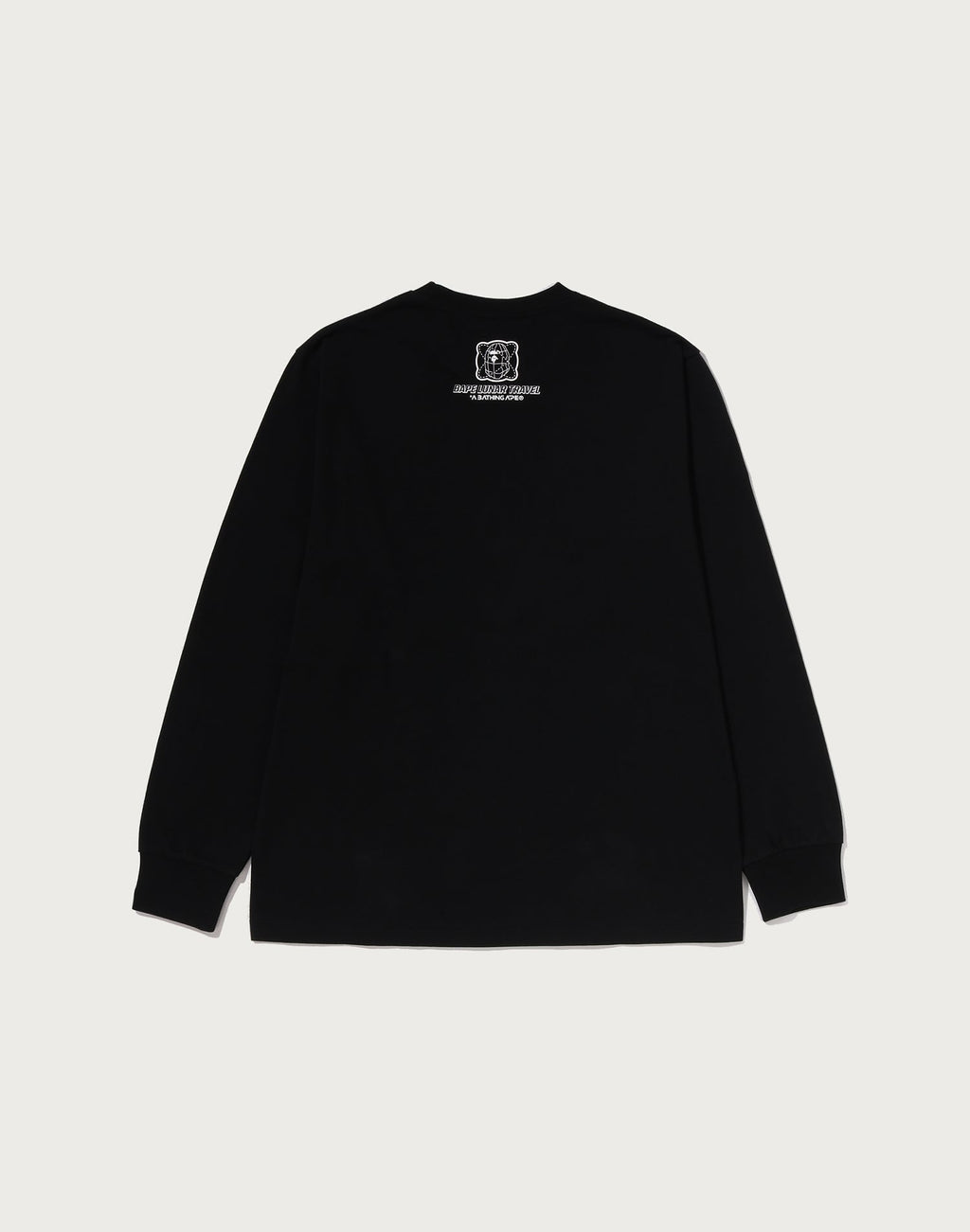 BAPE LUNA TRAVEL POSTER LS TEE MENS
