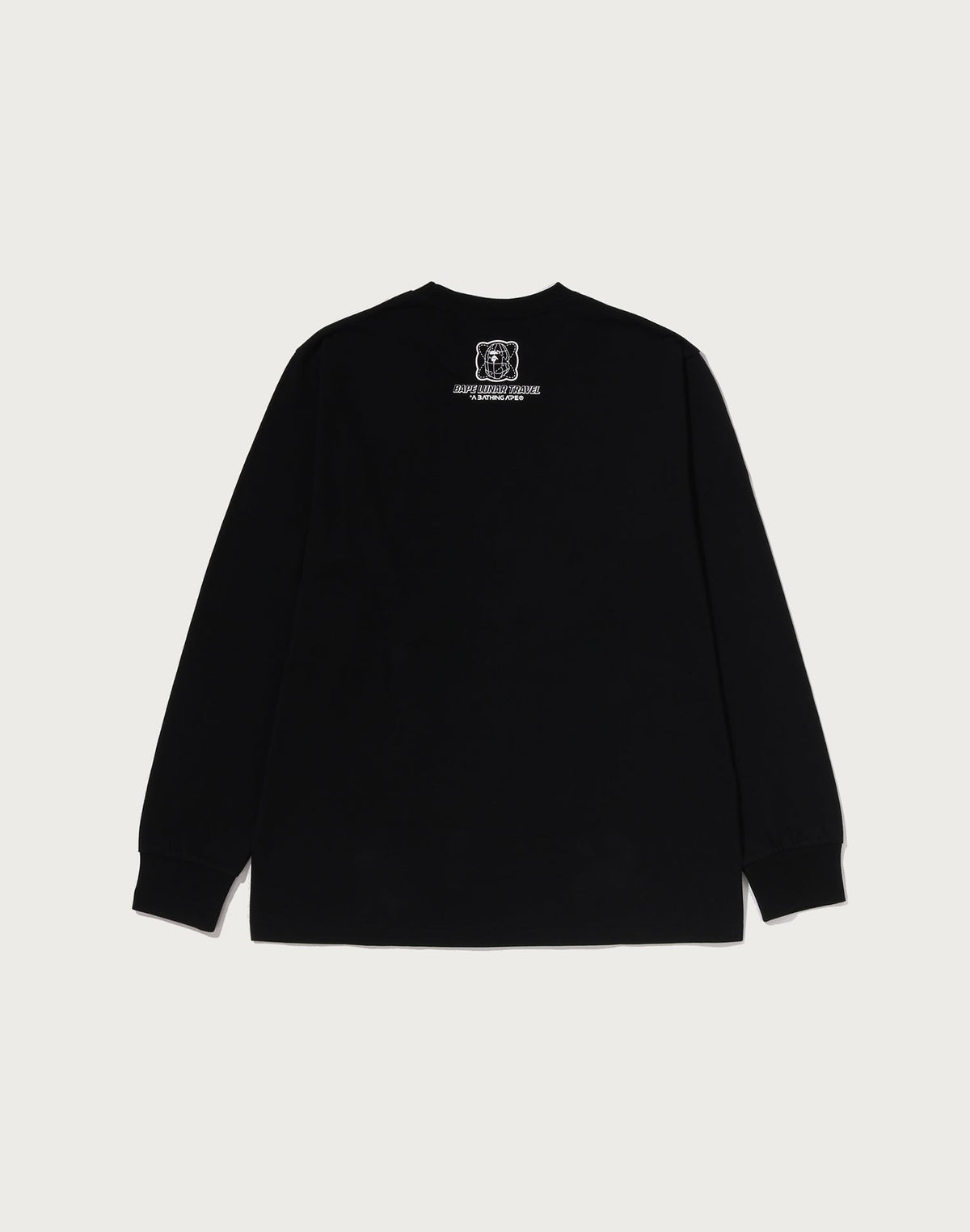 BAPE LUNA TRAVEL POSTER LS TEE MENS