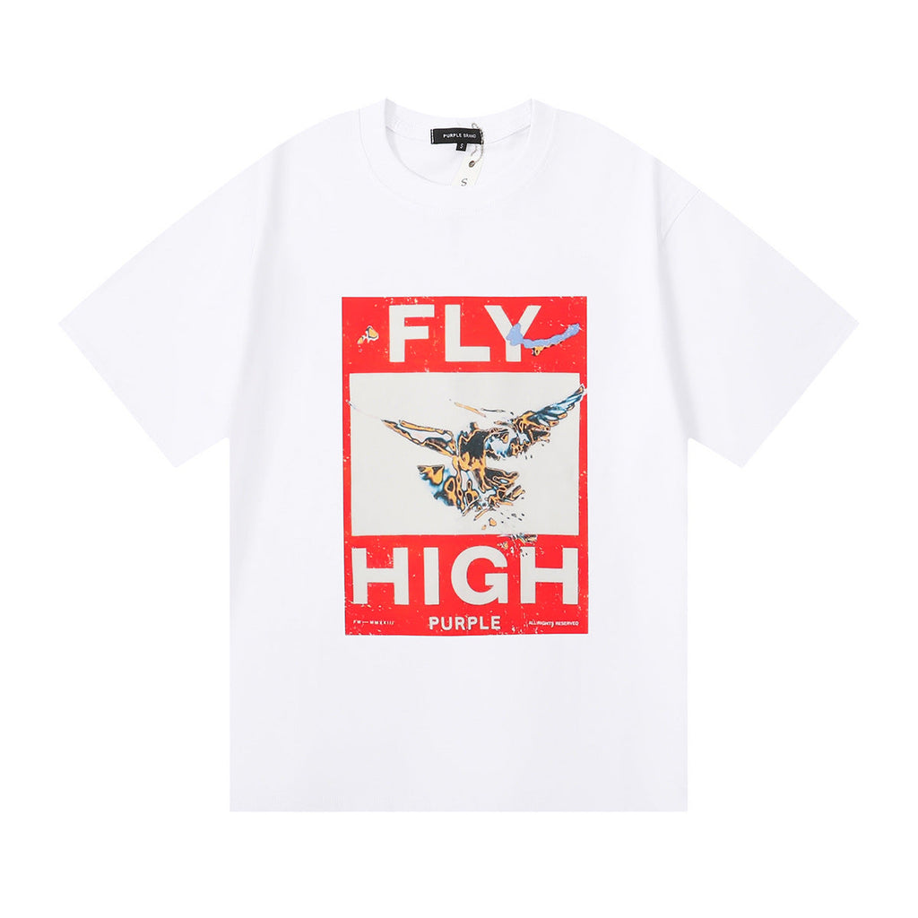 Street style Purple Brand T-shirt