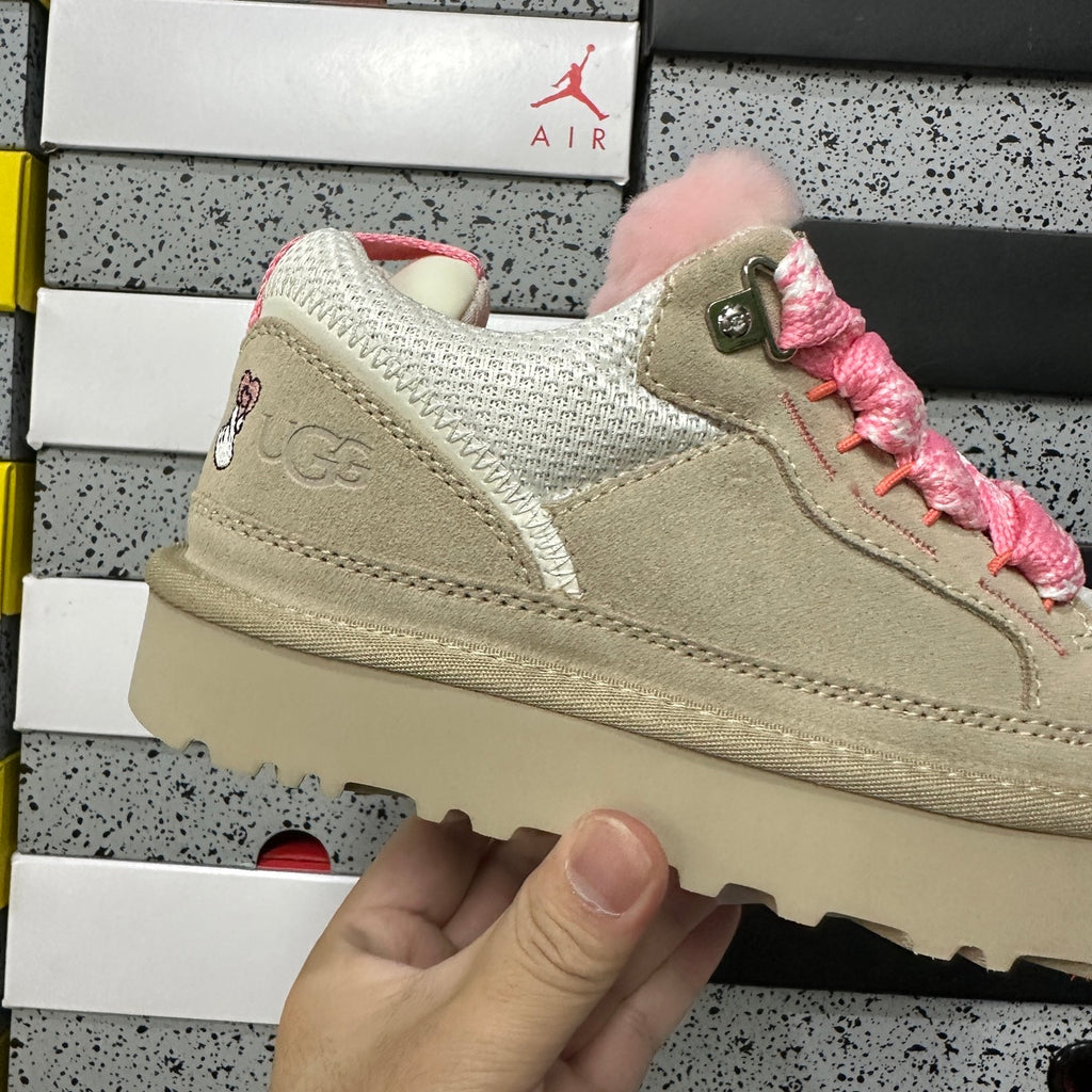 UGG Lowmel Sneaker – Sand & Pink