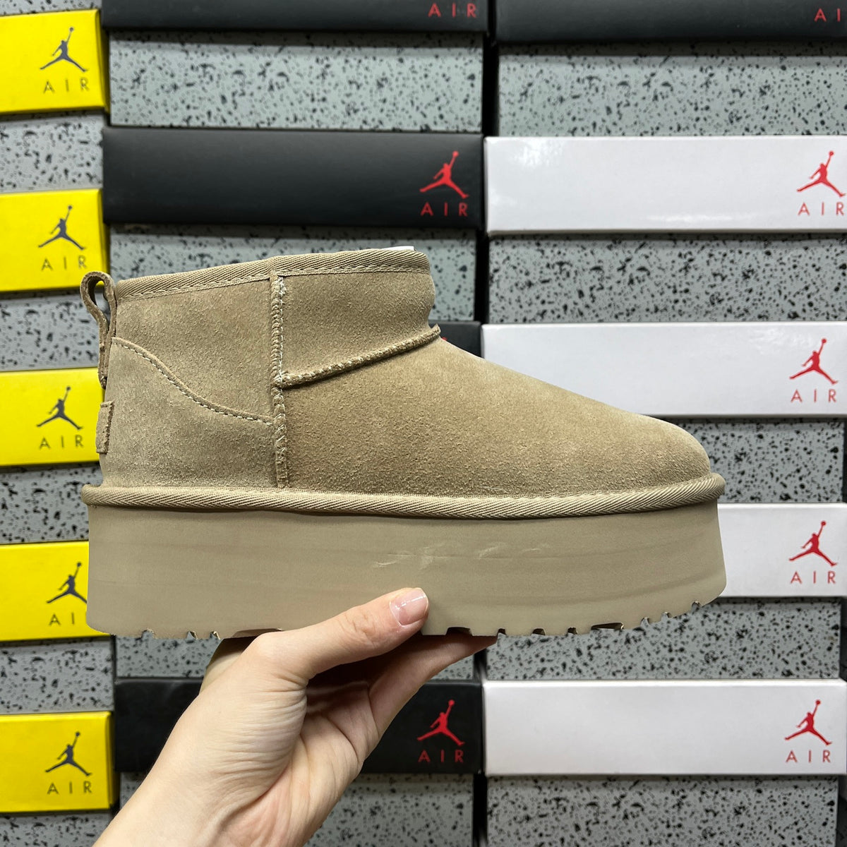 UGG Classic Ultra Mini Platform Boot – Mustard Seed