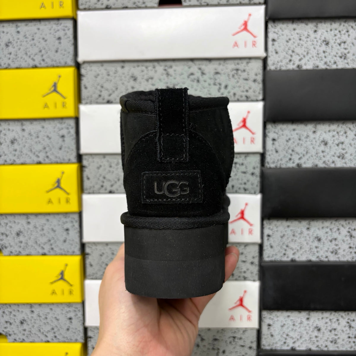 UGG Platform Slip-On Mule – Black