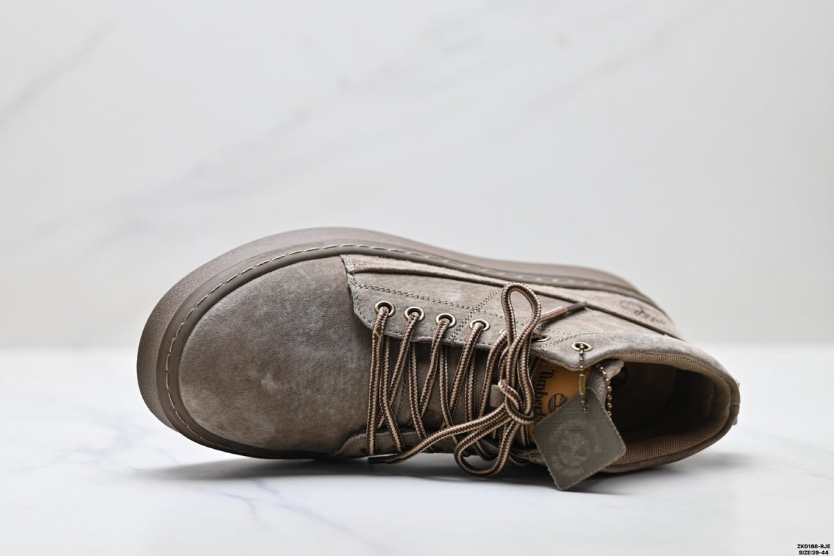 Timberland Gray High-Top Sneaker Boot