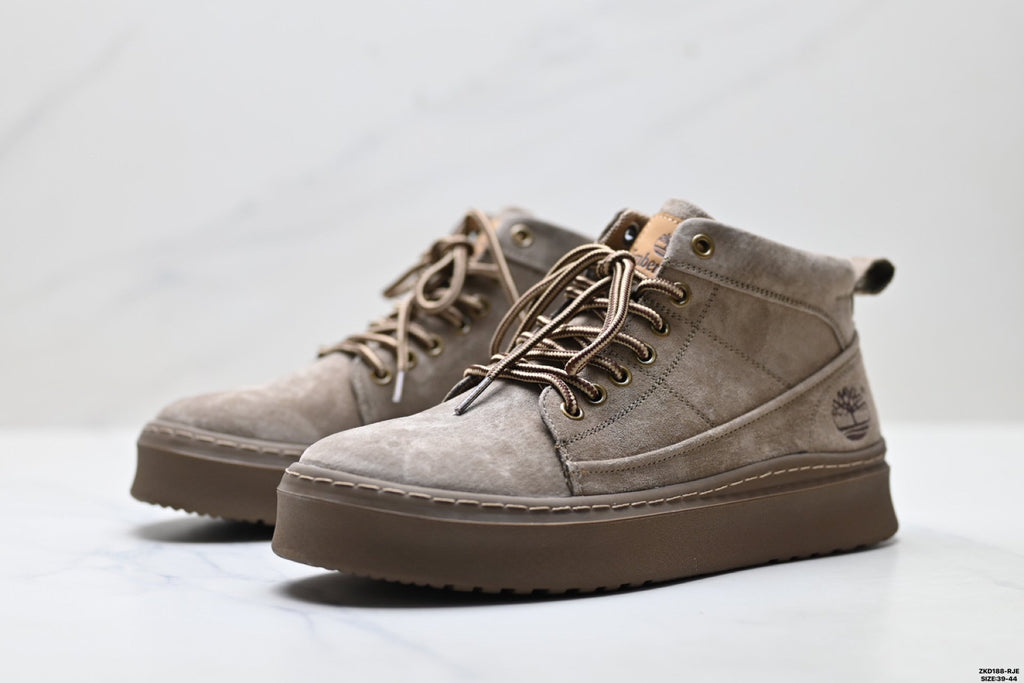 Timberland Gray High-Top Sneaker Boot