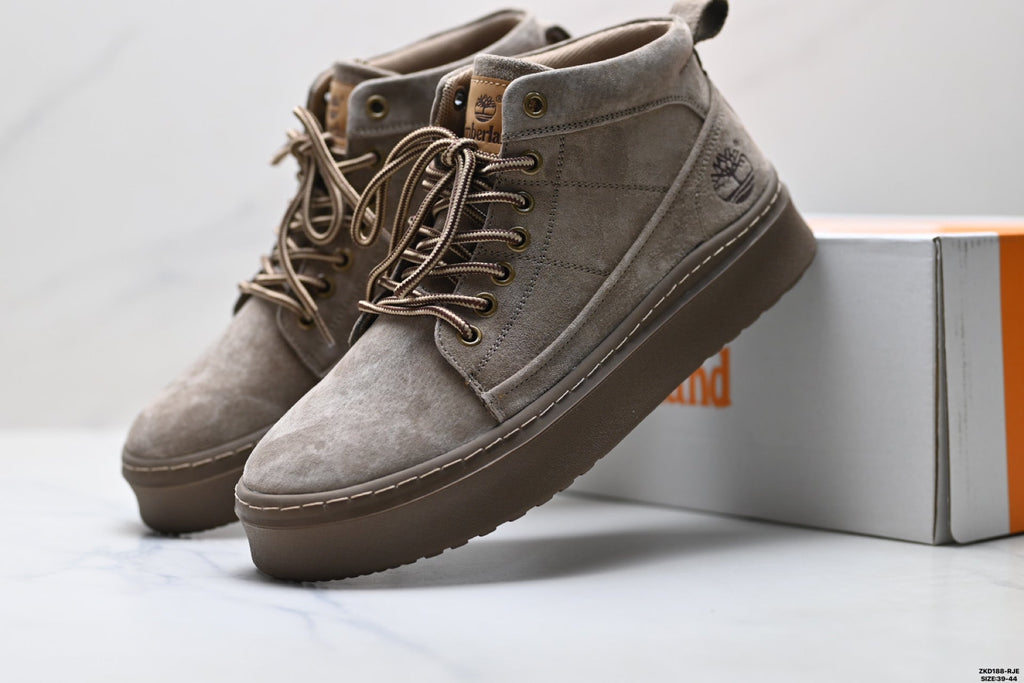 Timberland Gray High-Top Sneaker Boot