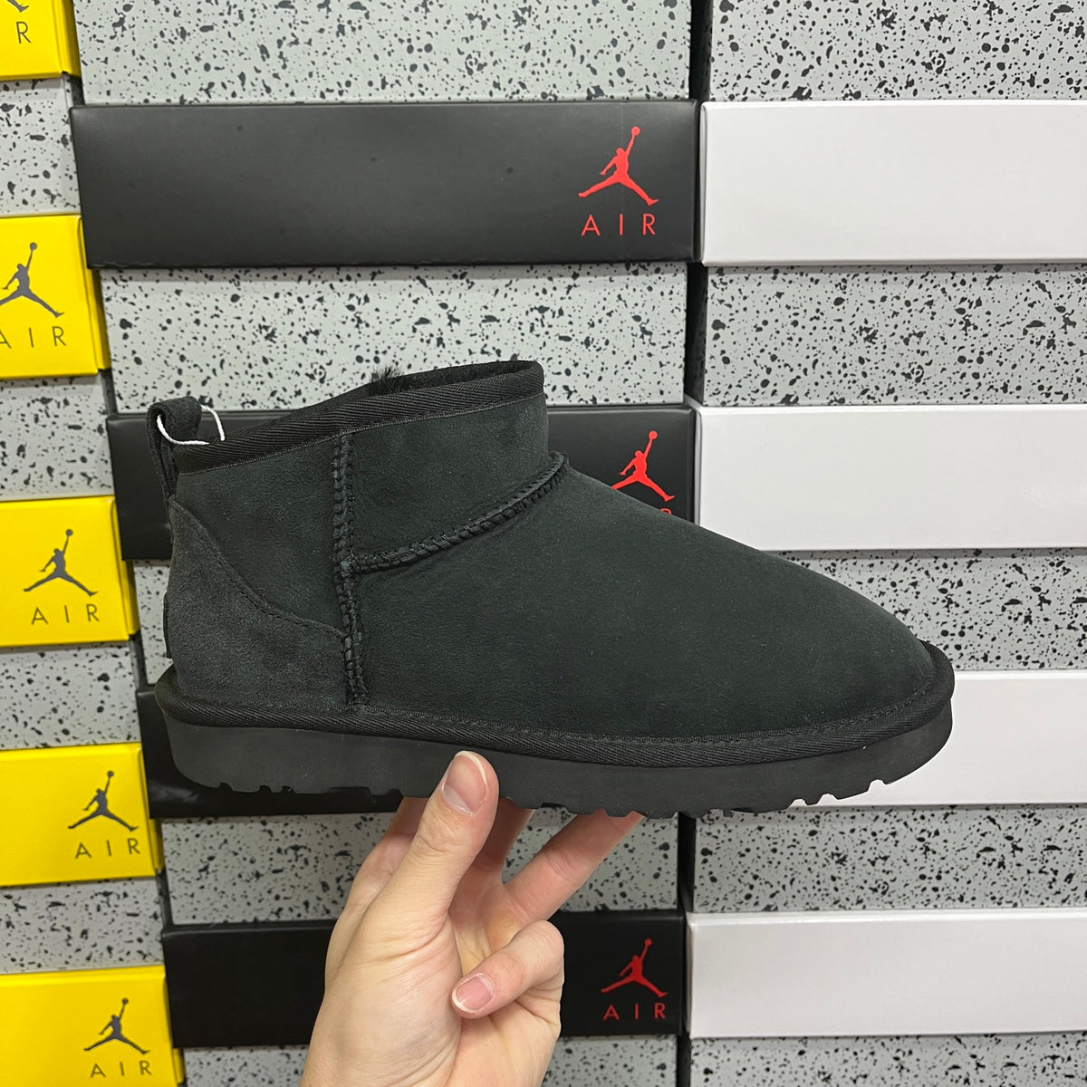 UGG Kallen Lace Boot – Black