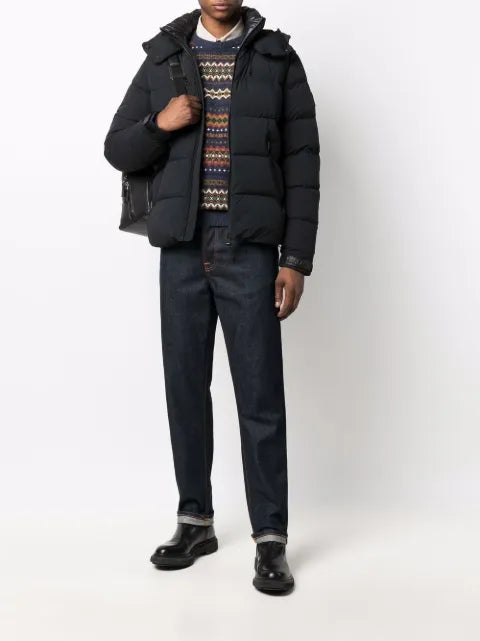 Mackage hooded feather-down padded jacket