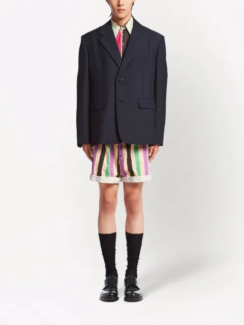 Prada single-breasted wool blazer