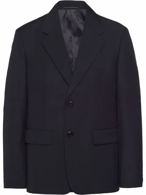 Prada single-breasted wool blazer