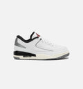 Air Jordan 23 White and Fire Red Men's Sneakers