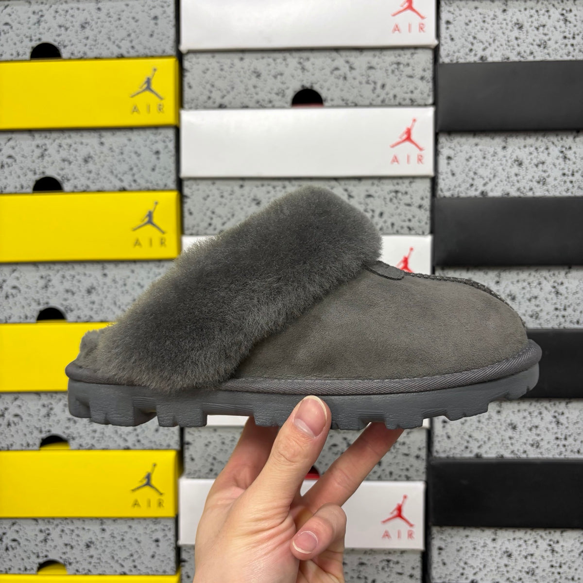 UGG Scuffette II Slipper – Charcoal Grey