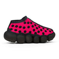 Pink Bernhard Willhelm Knit Sneakers