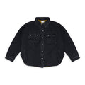 Black Denim Overshirt