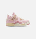 Air Jordan 4 Retro Pink Pearl And Iced Carmine Preschool Shoes - Pearl Pink Iced Carmine Coconut Milk