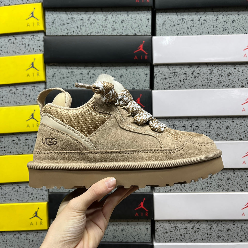 UGG Lowmel Lace-Up Sneaker – Sand