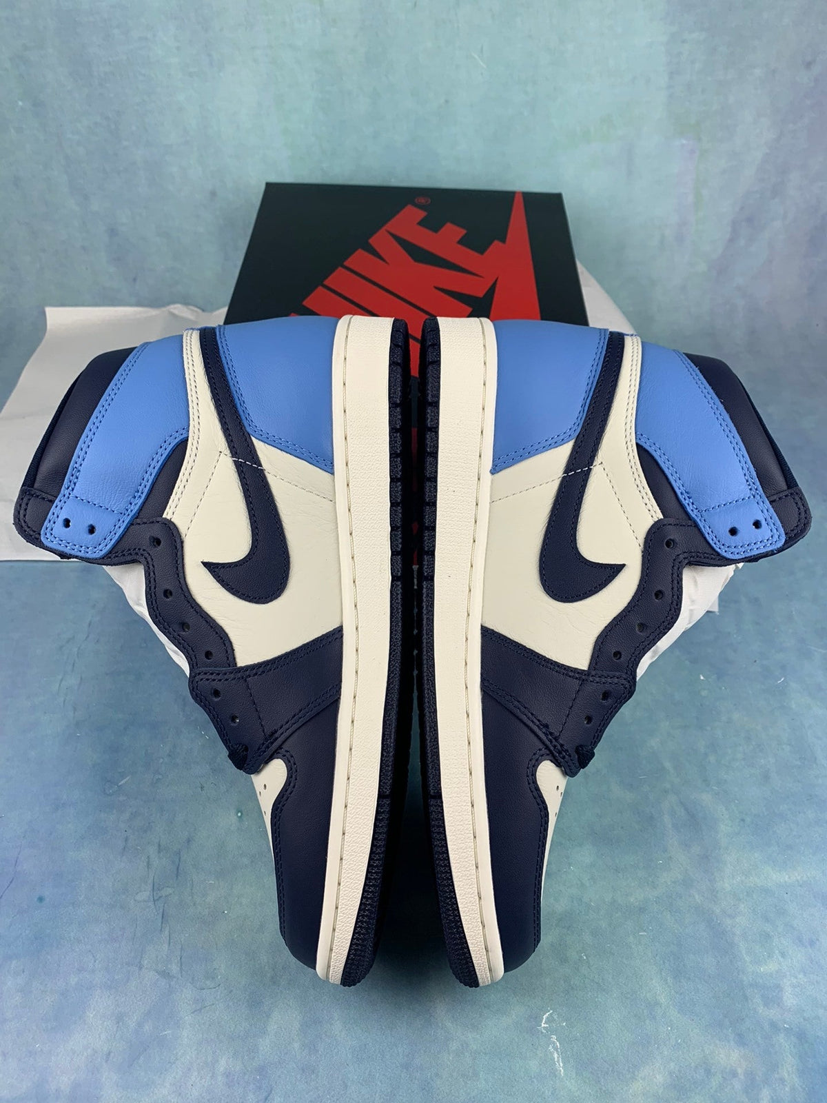 Air Jordan 1 High University Blue 555088-140 Unisex Sneakers