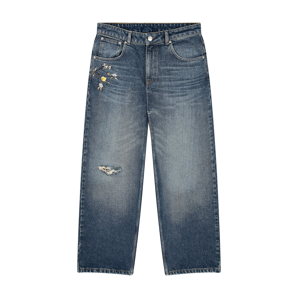 "garden of eden" indigo Denim
