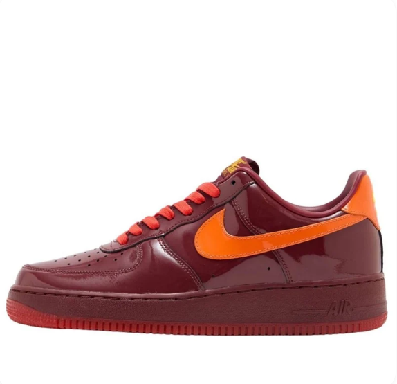 Nike Air Force 1 Low 'Red Patent' Sneakers IO4489-601