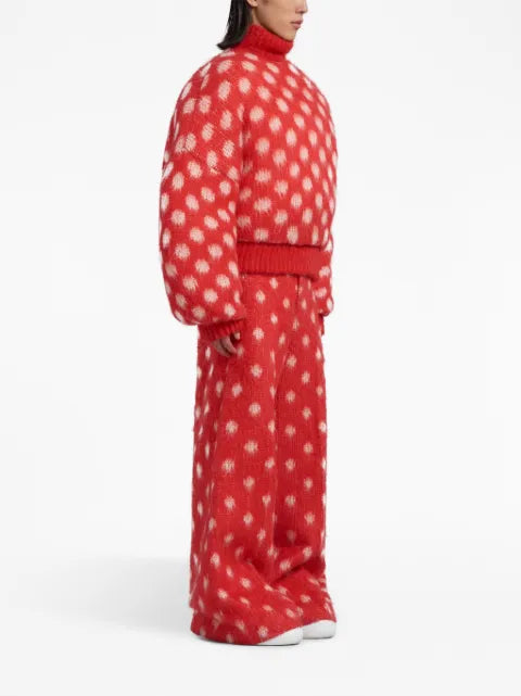 Marni polka-dot intarsia jumper