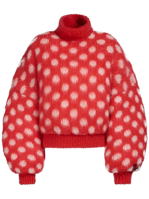 Marni polka-dot intarsia jumper