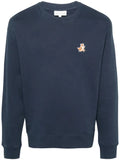 Maison Kitsuné Fox-motif cotton sweatshirt