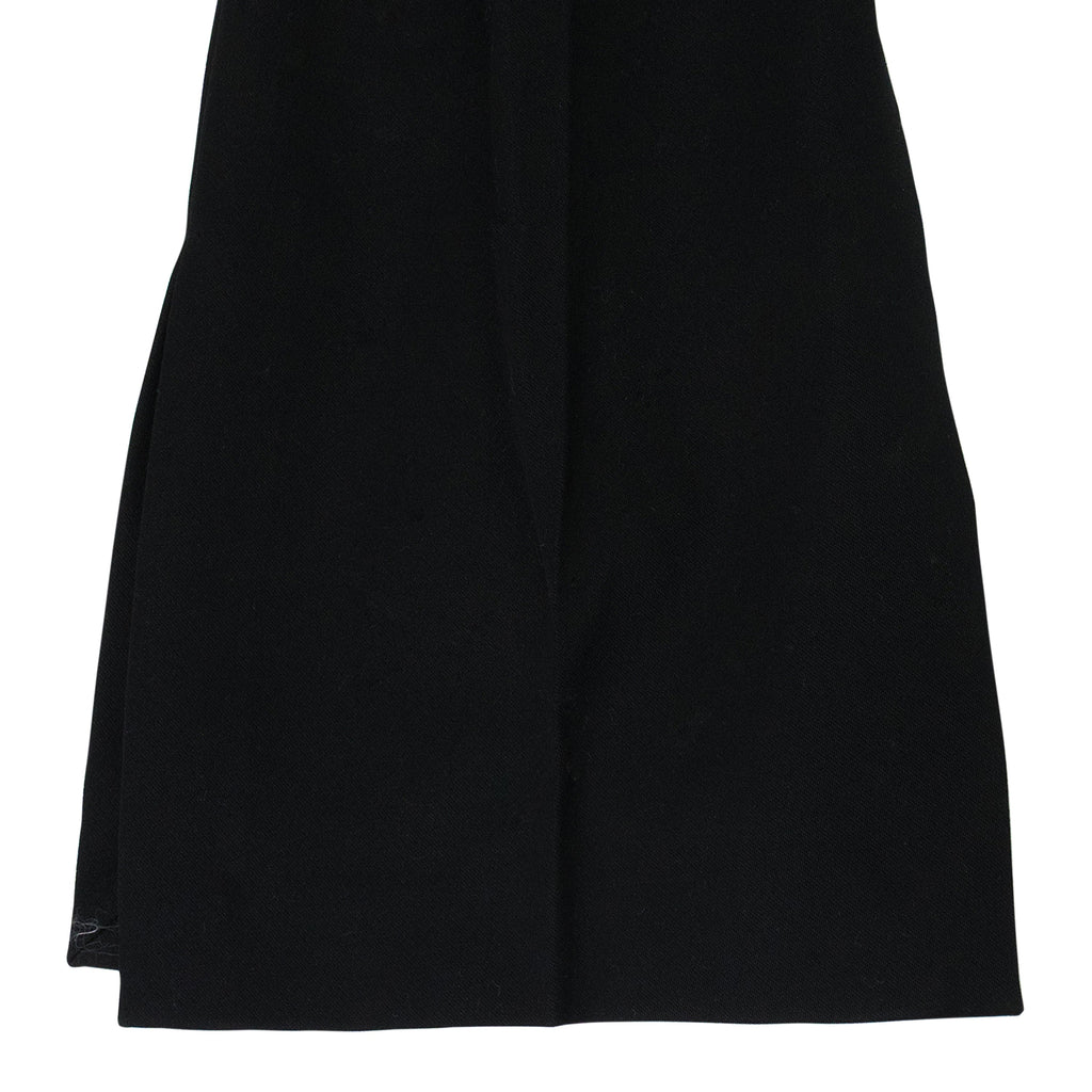 BLACK BUCKLE CASUAL PANTS