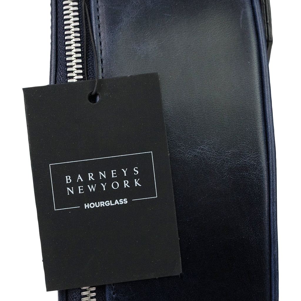 INDIGO EMBROIDERED CROSSBODY BAG