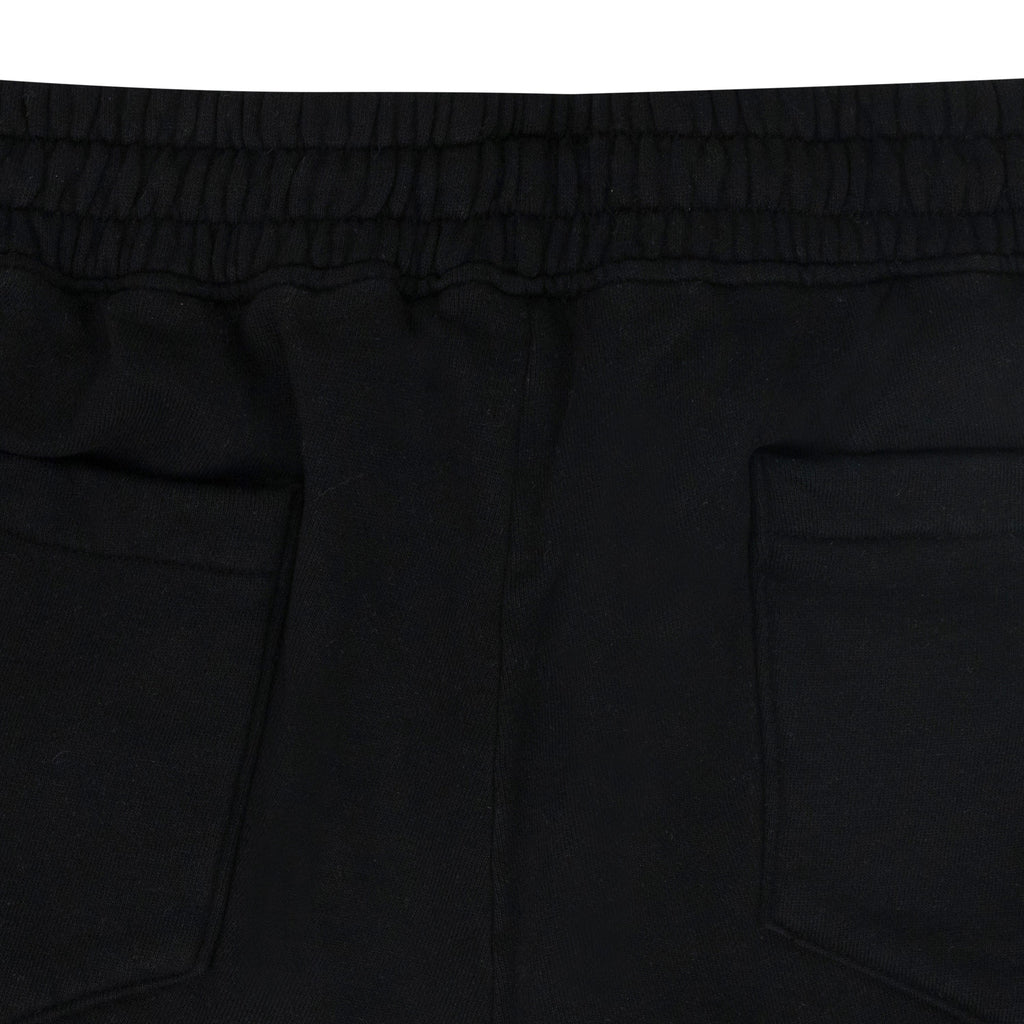 BLACK SKYLINE TERRY SHORTS