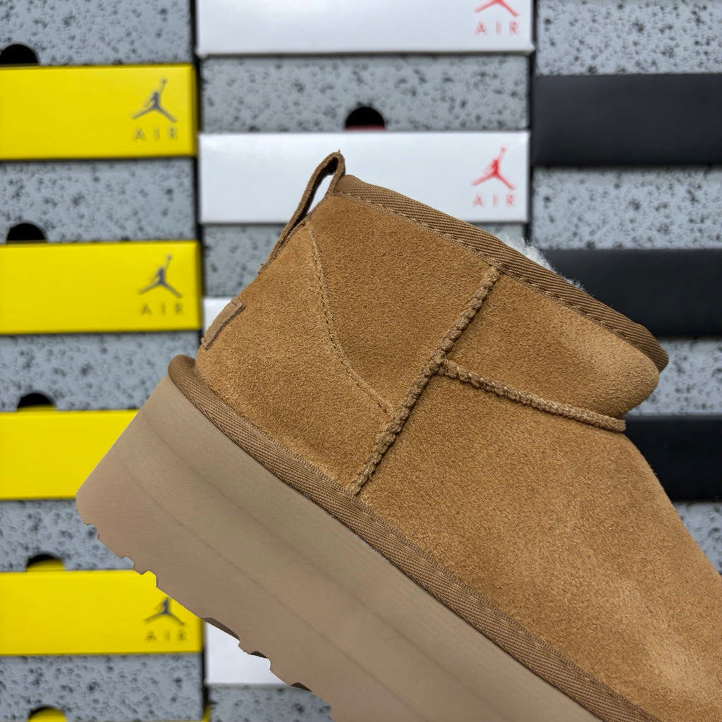 UGG Classic Ultra Mini Platform Boot – Chestnut