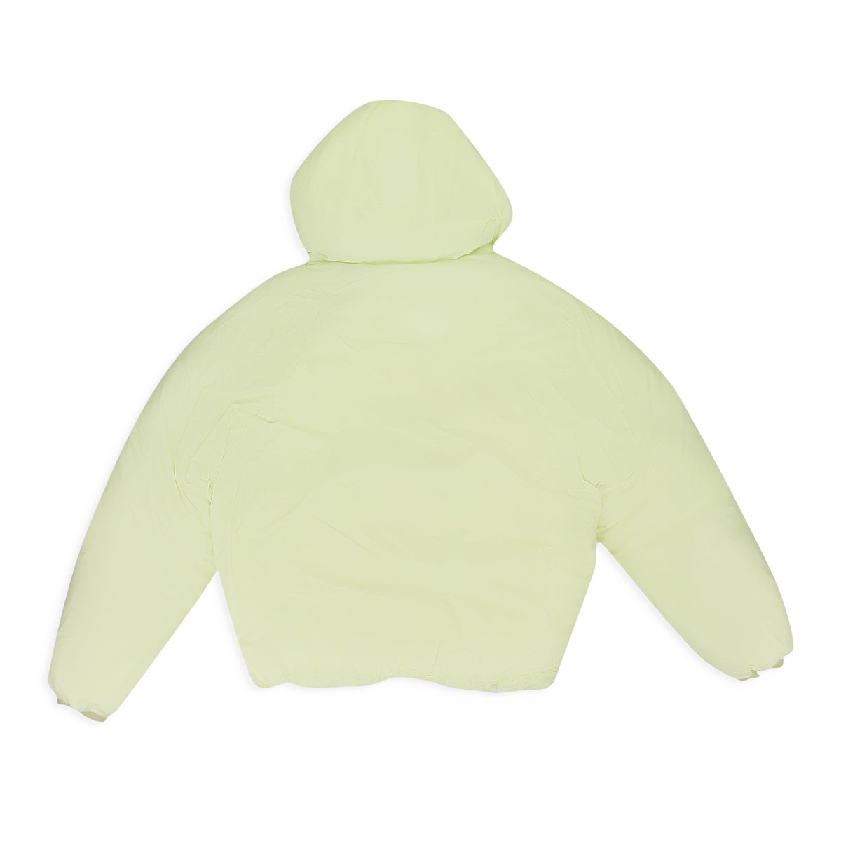 Green Woven 5.1 Down Jacket