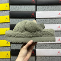 UGG Maxi Curly Slide – Sage Green