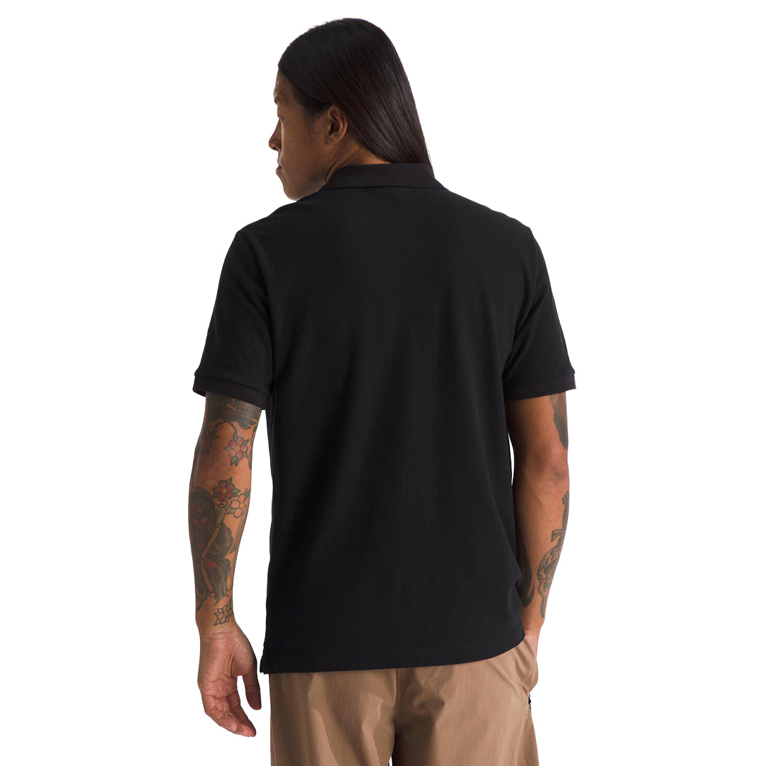 Camisa Essential Regular Polo para hombre color negro