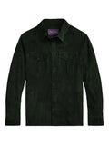 Ralph Lauren Purple Label suede shirt jacket