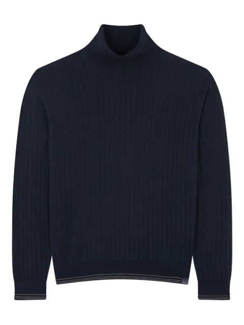 Paul & Shark rib-knit turtleneck sweater