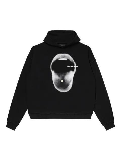 MISBHV mouth-print graphic hoodie