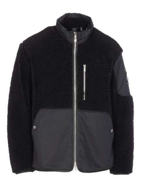 Moose Knuckles patch-pocket fleece jacket