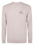 MC2 Saint Barth Heron embroidered sweater