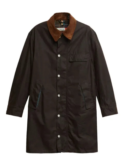Barbour corduroy-collar jacket