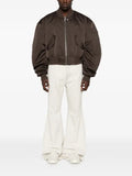 Rick Owens ruched Flight bomber jacket