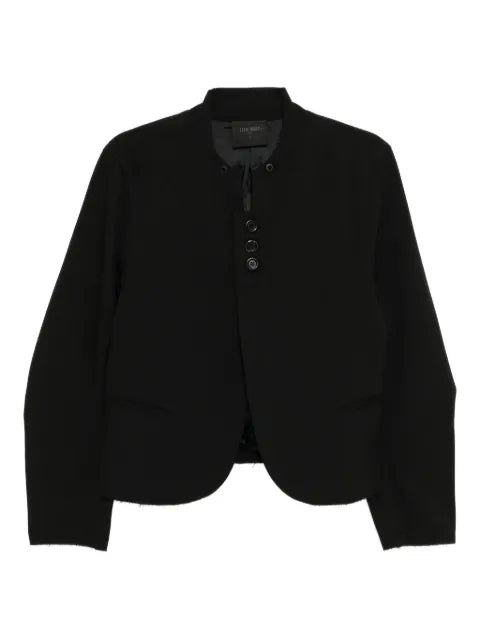 TEAM WANG design stand-collar blazer