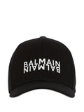 Balmain logo-print baseball cap