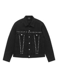 Black Comme Des Garçons studded jacket