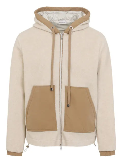 Moncler Teddy hooded jacket
