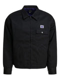Needles PE/C Twill logo chest-pocket jacket