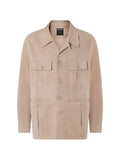 Zegna Safari-style fur coat