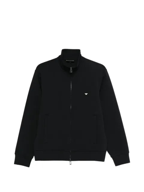 Emporio Armani zip mock-neck sweatshirt