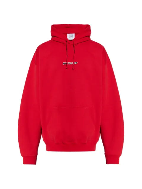 VETEMENTS long-sleeve drawstrings hoodie