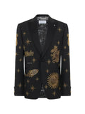Philipp Plein blazer patches Zodiac