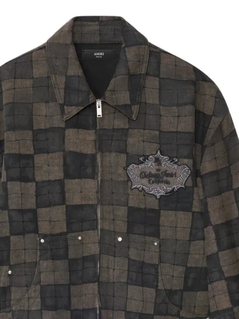 AMIRI chateau crest denim jacket